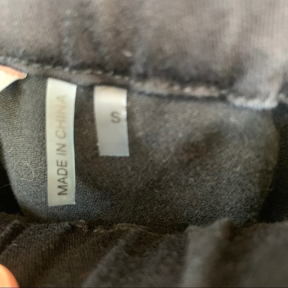 Soft Surroundings Black Tapered Leg Stretch Pants Size S - Picture 3 of 6